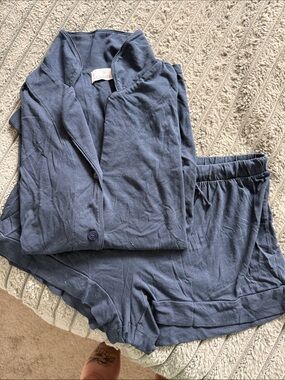 Cosabella Navy Blue Pajama Set